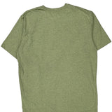 Carhartt T-Shirt - Large Green Cotton