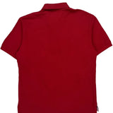 Tommy Hilfiger Polo Shirt - XL Red Cotton