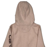 Carhartt Hoodie - Small Pink Cotton
