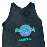 Hard Rock Cafe Single Stitch Vest - Small Black Cotton