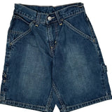Age 8 Levis Denim Shorts - Medium Blue Cotton
