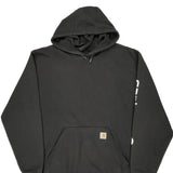 Carhartt Hoodie - XL Black Cotton