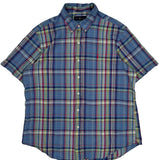 Ralph Lauren Checked Short Sleeve Shirt - XL Multicoloured Cotton