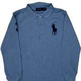 Age 6 Polo By Ralph Lauren Polo Shirt - XS Blue Cotton