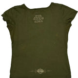 Gainesville Harley Davidson Harley Davidson Graphic T-Shirt - Small Green Cotton