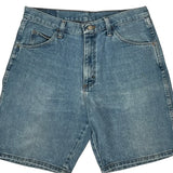 Wrangler Denim Shorts - 30W 8L Blue Cotton