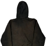 Spectrum Carhartt Hoodie - Large Black Cotton Blend