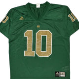 Age 14-16 Adidas Football Football Jersey - Large Gold Polyester
