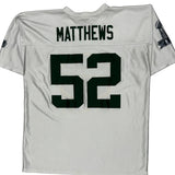 Green Bay Packers N.F.L. Team Apparel Nfl Football Jersey - Large White Polyester