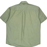 Tommy Hilfiger Short Sleeve Shirt - XL Green Cotton