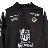 Age 12 Valeer JF Umbro Football 1/4 Zip - XL Black Polyester