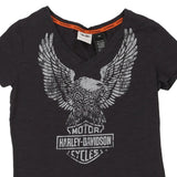 Vintage grey Harley Davidson T-Shirt - womens x-small
