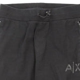 Armani Exchange Joggers - Small Black Cotton