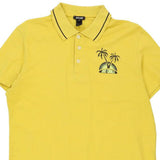 Just Cavalli Polo Shirt - XL Yellow Cotton