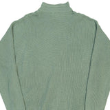 Byblos Tall 1/4 Zip - 2XL Green Cotton