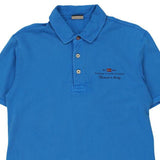 Napapijri Polo Shirt - Large Blue Cotton