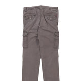 Napapijri Cargo Trousers - 31W 30L Brown Cotton