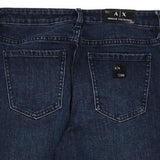 Armani Exchange Skinny Fit Jeans - 28W UK 8 Dark Wash Cotton