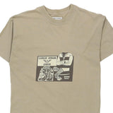 Junior Age Armani Graphic T-Shirt - XL Beige Cotton