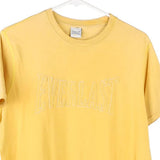 Everlast Spellout T-Shirt - Medium Yellow Cotton