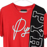 Pyrex Spellout T-Shirt - Small Red Cotton