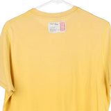 Everlast Spellout T-Shirt - Medium Yellow Cotton