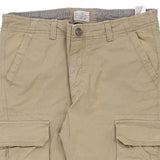 Conte Of Florence Cargo Trousers - 31W 31L Beige Cotton