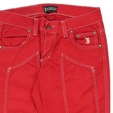 Jeckerson Jeans - 26W UK 4 Red Cotton