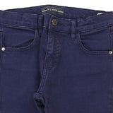 Age 8-10 Guess Skinny Trousers - 26W 27L Navy Cotton