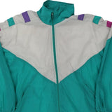 1980s Blairs Boutique Jacket - Medium Block Colour Nylon