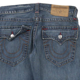 True Religion Jeans - 31W UK 12 Blue Cotton