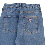 Mom Jean Guess Jeans - 27W UK 8 Blue Cotton