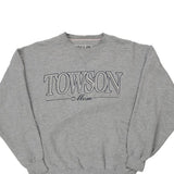 Towson Gear Graphic Sweatshirt - Small Grey Cotton Blend