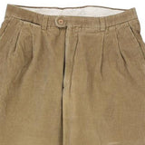 Burberry London Cord Trousers - 32W 29L Brown Cotton