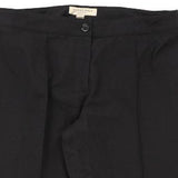 Burberry London Trousers - 31W UK 10 Black Virgin Wool