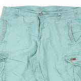 Napapijri Cargo Shorts - 41W 13L Blue Cotton