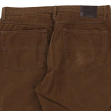 Gianfranco Ferre Trousers - 36W 29L Brown Cotton