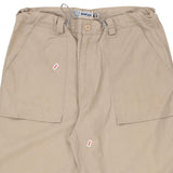 Genesis Cargo Shorts - 36W 15L Beige Polyester Blend