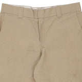 Dickies Shorts - 38W 10L Beige Polyester Blend
