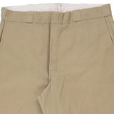 Dickies Trousers - 38W 30L Beige Cotton Blend