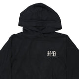 Harley Davidson Hoodie - Small Black Cotton Blend