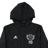 Age 11-12 Adidas Jacket - Medium Black Polyester