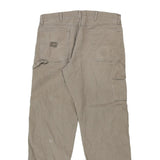 Wrangler Carpenter Trousers - 36W 30L Beige Cotton
