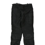 Biker Raberg Trousers - 32W UK 14 Black Leather