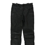 Biker Raberg Trousers - 32W UK 14 Black Leather
