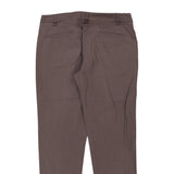 Armani Jeans Trousers - 33W 26L Brown Cotton