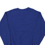 Blank Fruit Of The Loom Sweatshirt - Large Blue Cotton Blend