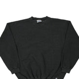 Blank Discus Athletic Sweatshirt - XL Grey Cotton Blend