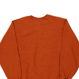 Blank Fruit Of The Loom Sweatshirt - Large Orange Cotton Blend