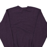 Blank Fruit Of The Loom Sweatshirt - Medium Purple Cotton Blend